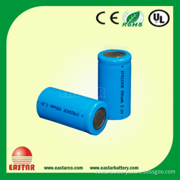 Hot Sale! Ifr22430p 950mAh Lithium Ion Battery 3.2V